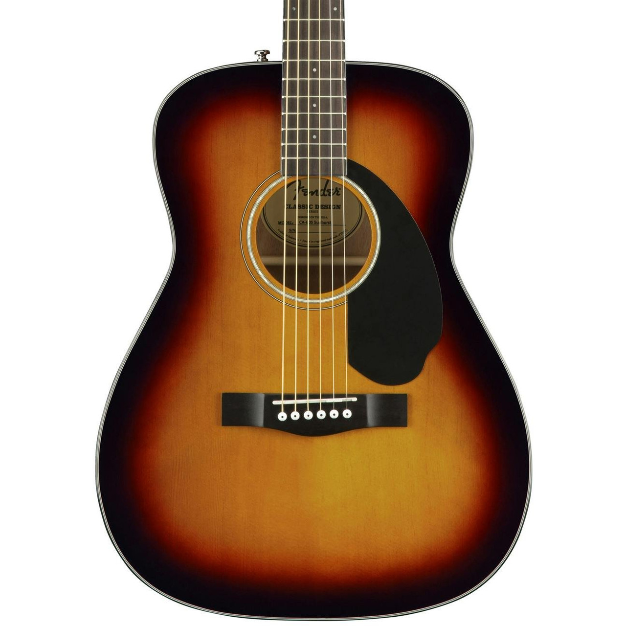 Fender CC60S Concert Sized Acoustic Guitar Sunburst - Andertons